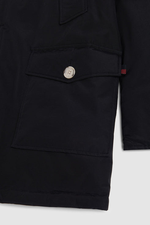 Arctic Parka DF Uomo con pelliccia removibile Blu Woolrich- Francavilla Moda